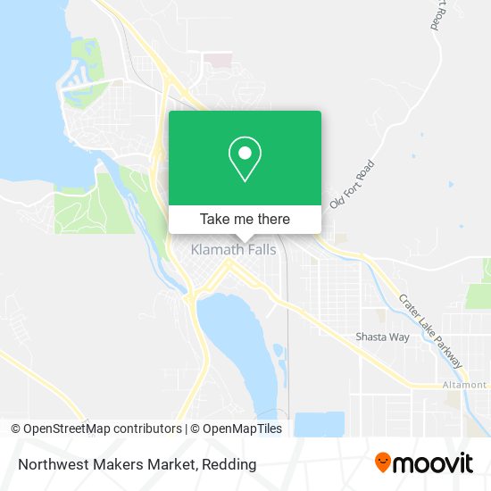 Northwest Makers Market map