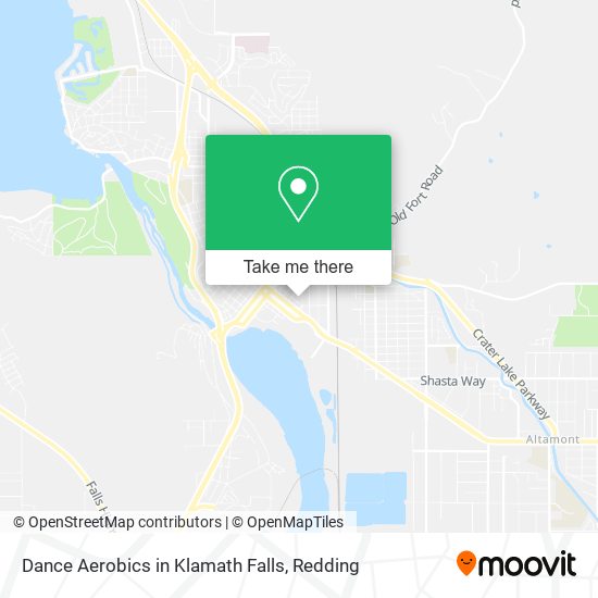 Mapa de Dance Aerobics in Klamath Falls