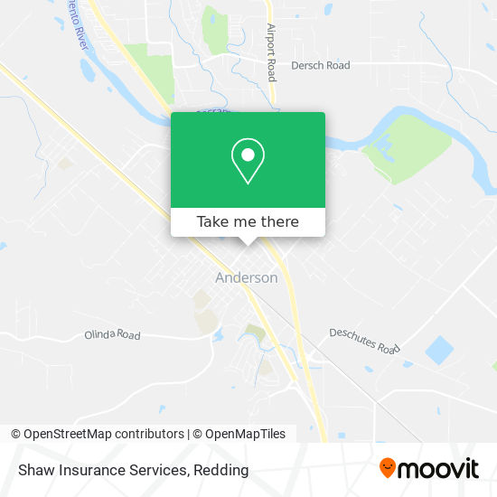 Shaw Insurance Services map