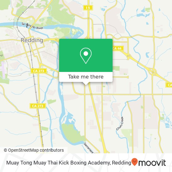 Muay Tong Muay Thai Kick Boxing Academy map