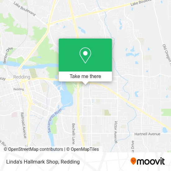 Mapa de Linda's Hallmark Shop