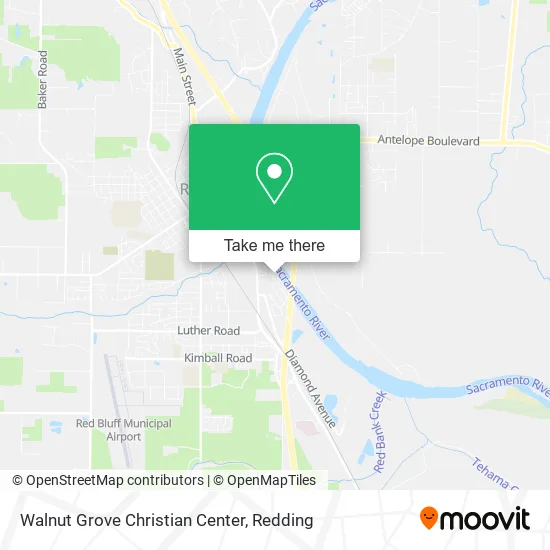 Mapa de Walnut Grove Christian Center