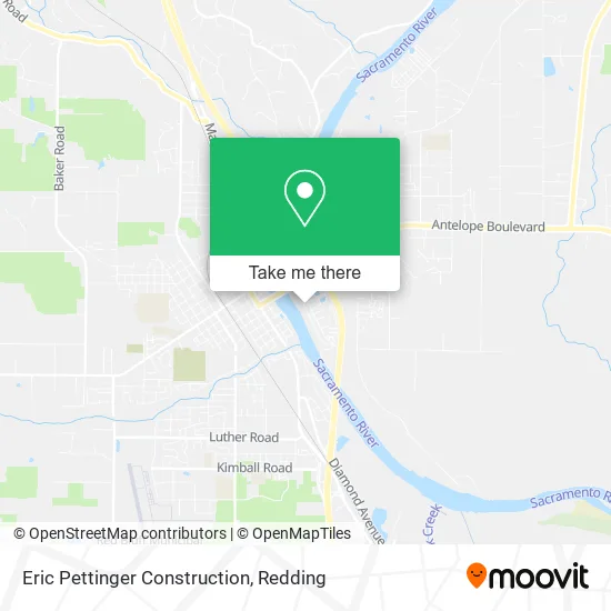 Mapa de Eric Pettinger Construction