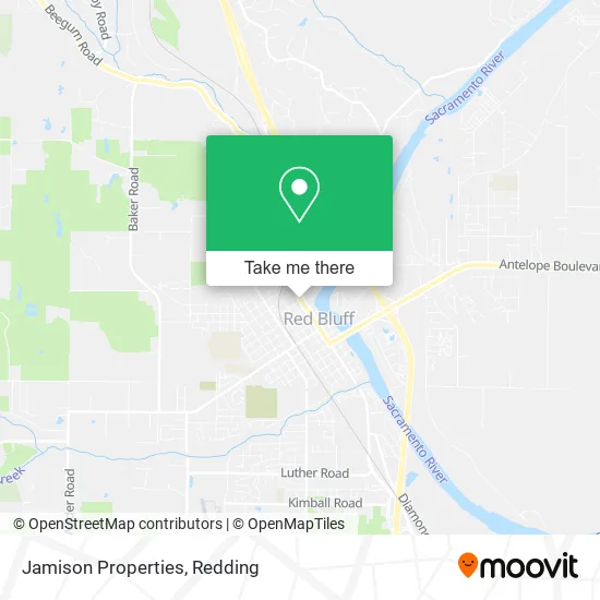 Jamison Properties map