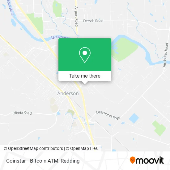 Coinstar - Bitcoin ATM map