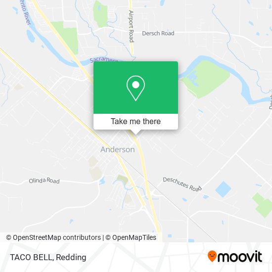 TACO BELL map