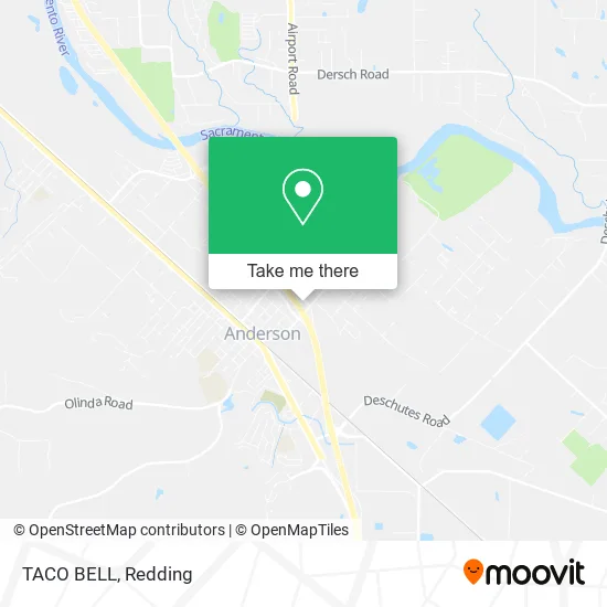 TACO BELL map