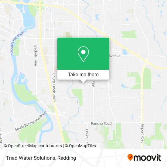 Triad Water Solutions map