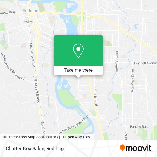 Chatter Box Salon map