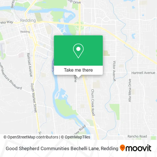 Good Shepherd Communities Bechelli Lane map