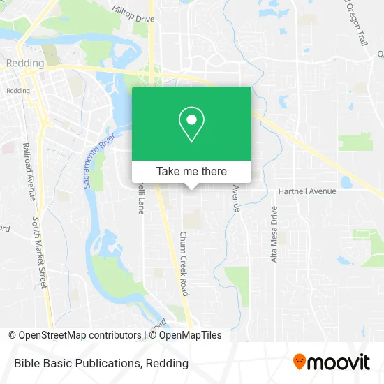 Bible Basic Publications map