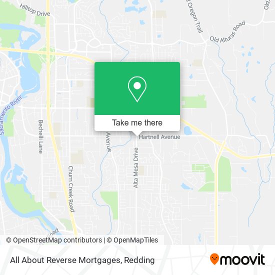 Mapa de All About Reverse Mortgages
