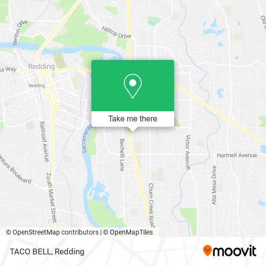 Mapa de TACO BELL