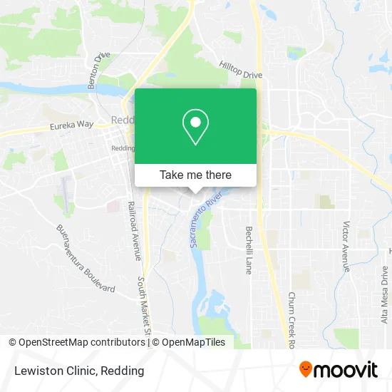 Mapa de Lewiston Clinic