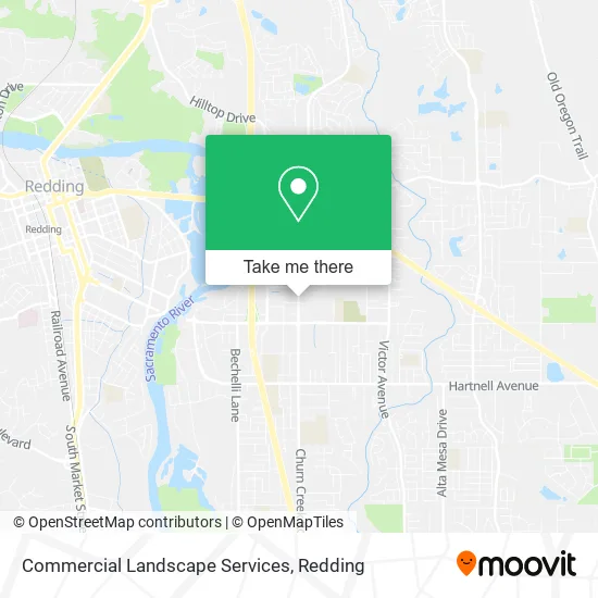 Mapa de Commercial Landscape Services