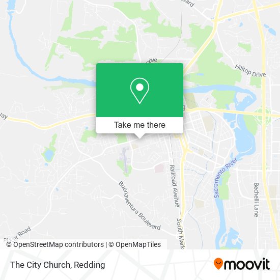 The City Church map