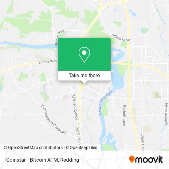 Coinstar - Bitcoin ATM map