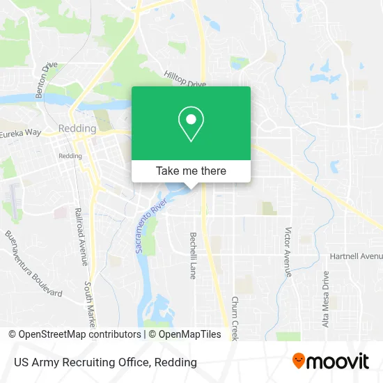 US Army Recruiting Office map