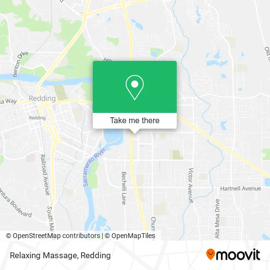 Relaxing Massage map