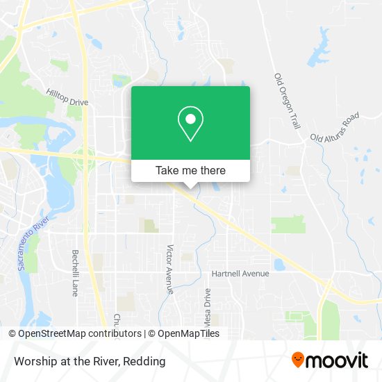 Mapa de Worship at the River