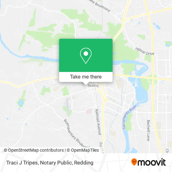 Mapa de Traci J Tripes, Notary Public