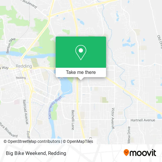 Big Bike Weekend map