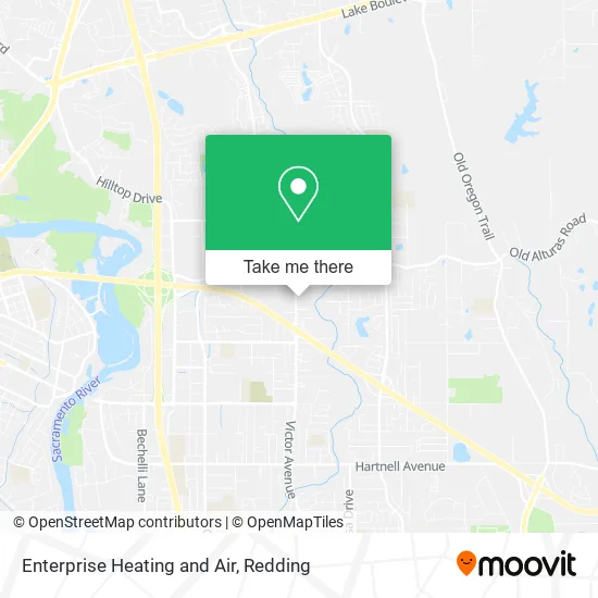 Enterprise Heating and Air map