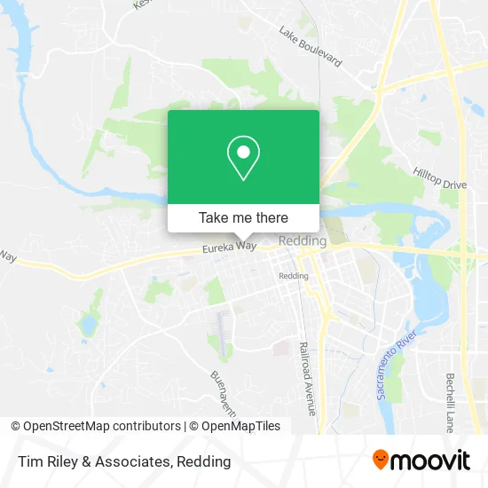 Tim Riley & Associates map