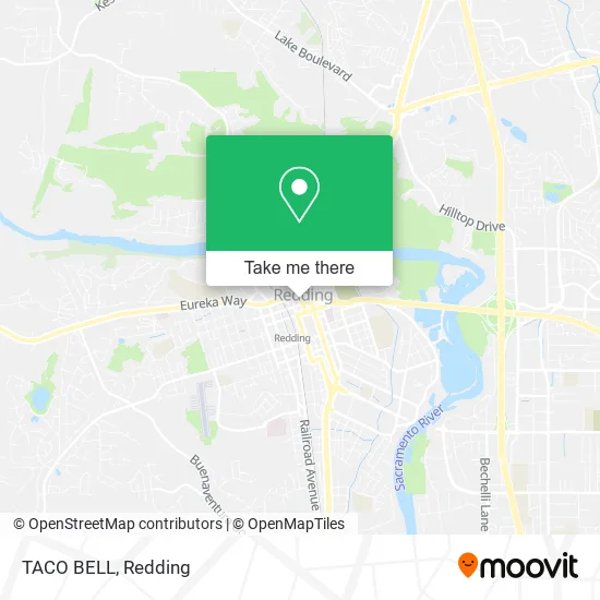 TACO BELL map