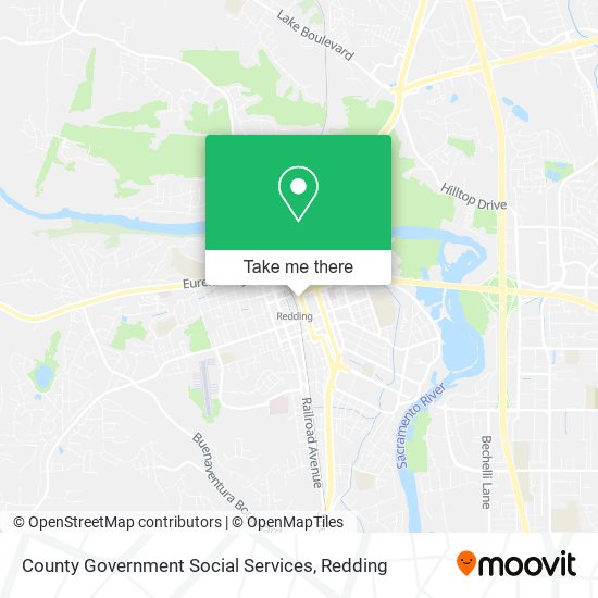 Mapa de County Government Social Services