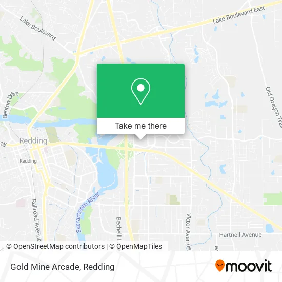 Gold Mine Arcade map