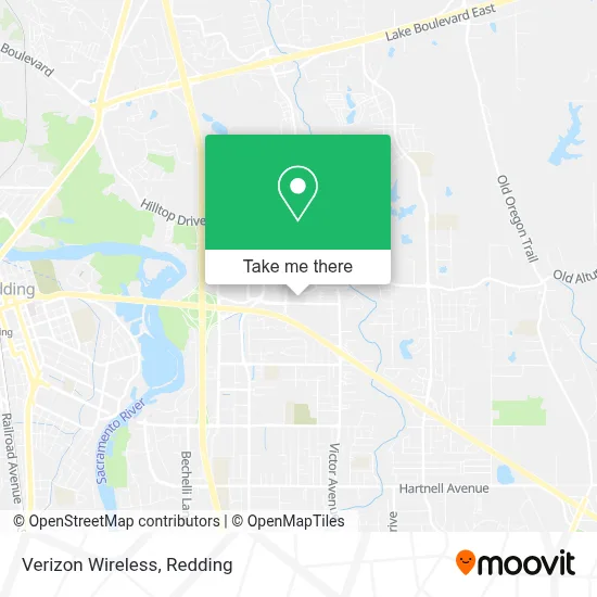 Verizon Wireless map