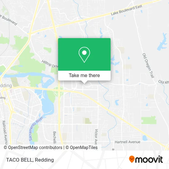 TACO BELL map