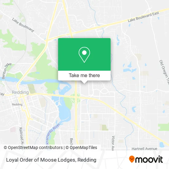Loyal Order of Moose Lodges map