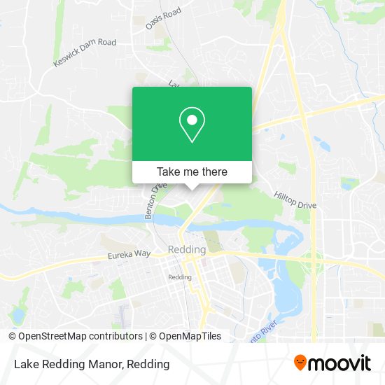 Mapa de Lake Redding Manor