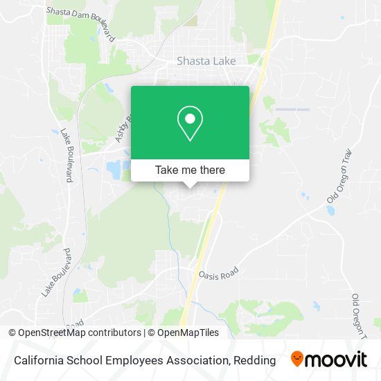 Mapa de California School Employees Association
