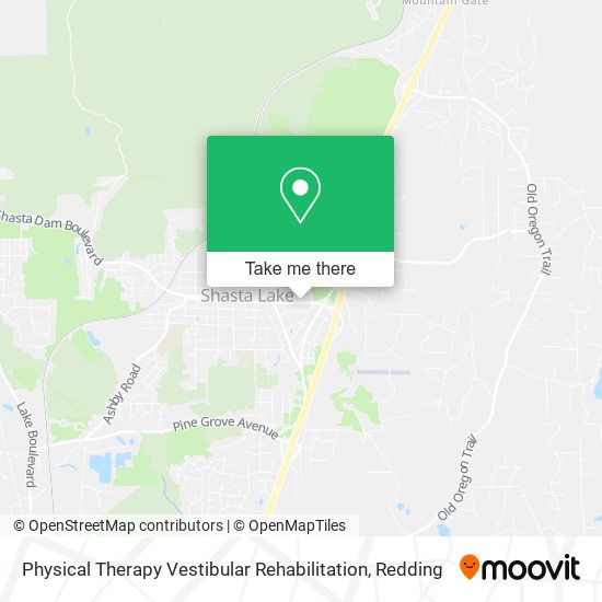 Physical Therapy Vestibular Rehabilitation map