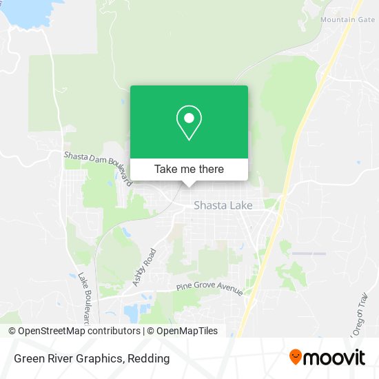 Green River Graphics map