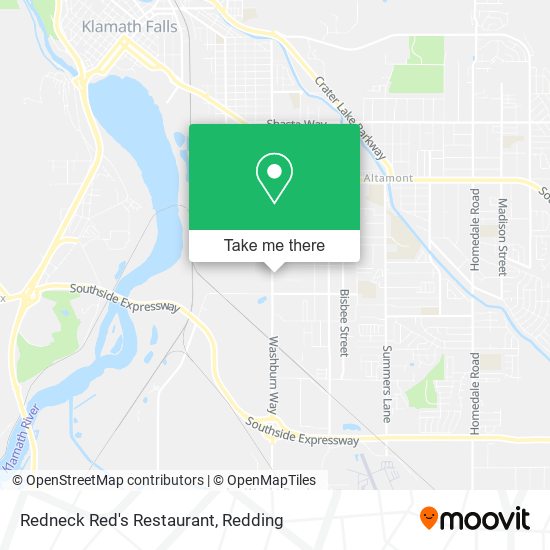 Redneck Red's Restaurant map
