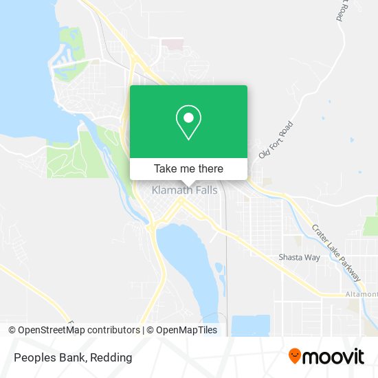 Mapa de Peoples Bank