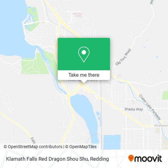 Klamath Falls Red Dragon Shou Shu map