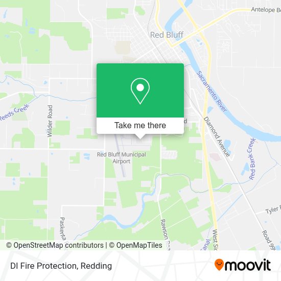 Dl Fire Protection map