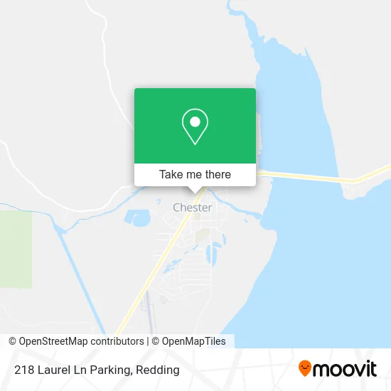 Mapa de 218 Laurel Ln Parking