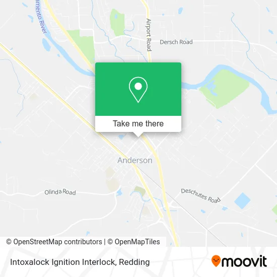 Mapa de Intoxalock Ignition Interlock