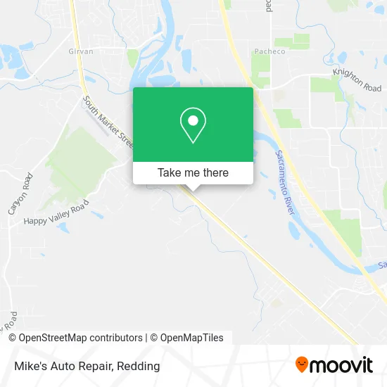 Mike's Auto Repair map