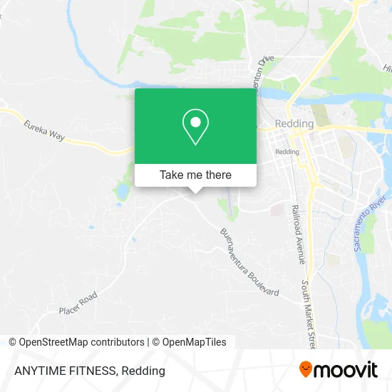 ANYTIME FITNESS map