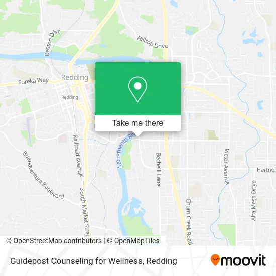 Mapa de Guidepost Counseling for Wellness