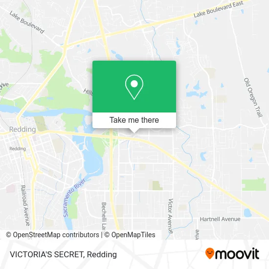 VICTORIA'S SECRET map