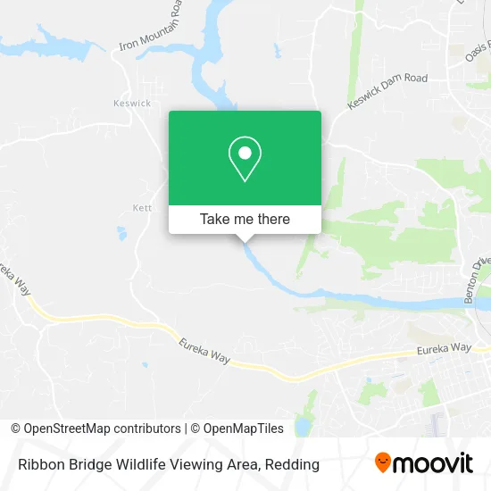 Ribbon Bridge Wildlife Viewing Area map