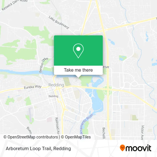 Arboretum Loop Trail map
